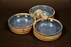 3 container serving dish